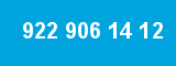 922 906 14 12 922 906 14 12